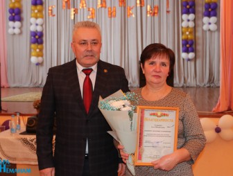 Награждение животноводов ОАО 'Черлёна'