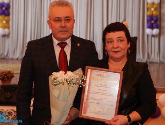 Награждение животноводов ОАО 'Черлёна'