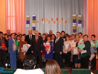 Награждение животноводов ОАО 'Черлёна'