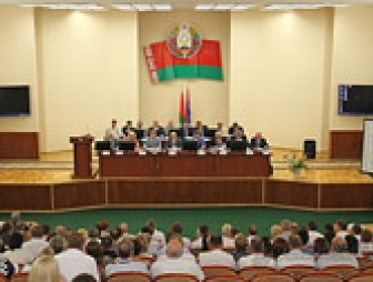В Лиде прошло выездное заседание областного исполнительного комитета