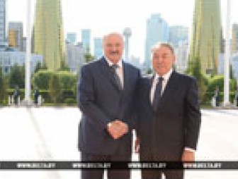 Лукашенко: Беларуси и Казахстану в развитии торгово-экономических отношений нужен новый глоток воздуха
