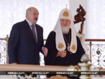 Президент Беларуси поздравил Патриарха Кирилла с днем тезоименитства
