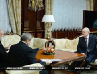 Лукашенко обсудил с Митрополитом Павлом вопросы взаимодействия государства и церкви