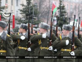 Поздравление Президента Беларуси с Днем защитников Отечества и Вооруженных Сил