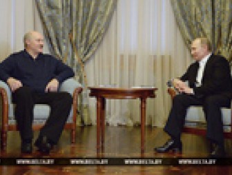 Лукашенко и Путин в Сочи договорились укреплять двустороннее взаимодействие по всем направлениям