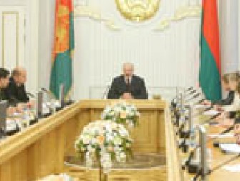 А. Лукашенко: «В строительной отрасли критическая ситуация»
