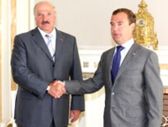 А. Лукашенко и Д. Медведев договорились в ближайшей перспективе снять проблемы, существующие в белорусско-российских отношениях