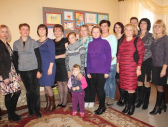 В социальной гостиной ЦСОН состоялась встреча с многодетными матерями