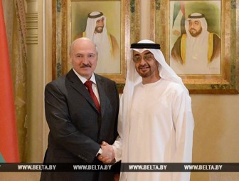 Переговоры Лукашенко с наследным принцем Абу-Даби прошли в столице ОАЭ