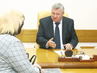 Первый заместитель председателя облисполкома Иван Жук провел прием граждан