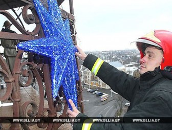 Пожарная каланча в Гродно превратится в чудо-елку