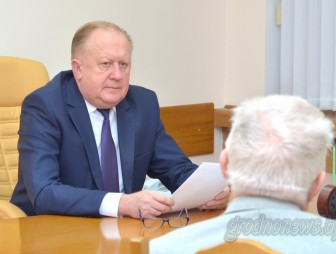 Заместитель председателя Гродненского облисполкома Виктор Лискович провел прием граждан