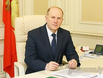 Поздравление с Новым 2017 годом председателя облисполкома Владимира Кравцова