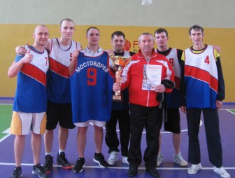 Победители Кубка Мостовского района по баскетболу