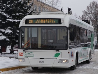 В Гродно на маршрут выйдет первый бесконтактный троллейбус