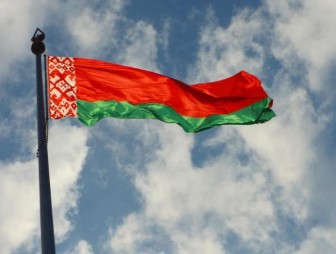 В Антарктиде в честь Дня науки белорусские полярники подняли флаг Беларуси