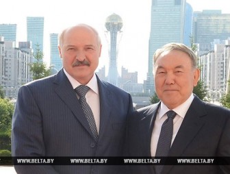 Лукашенко и Назарбаев обсудили по телефону двустороннюю повестку дня и проблемные вопросы в ЕАЭС