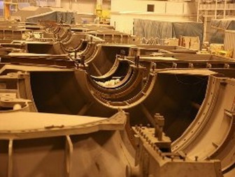 Подготовительные работы для монтажа корпуса реактора ведутся на первом энергоблоке БелАЭС