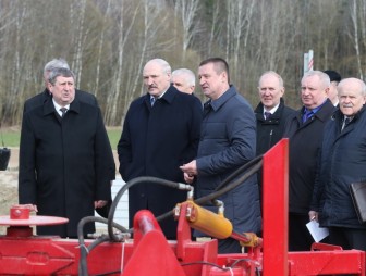 Президент Беларуси Александр Лукашенко совершил  рабочую поездку в Гродненскую область