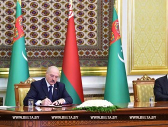 Беларусь и Туркменистан подписали 11 документов по развитию сотрудничества в различных сферах