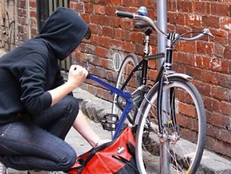 Защитите    велосипед   от кражи