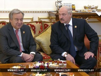 Лукашенко провел переговоры с зарубежными лидерами в кулуарах саммита ШОС в Астане