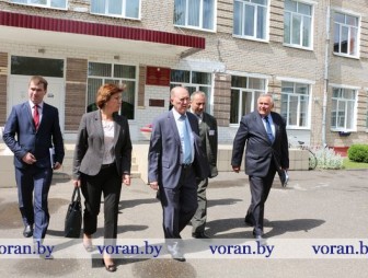 С рабочим визитом на Вороновщине побывал председатель Гродненского облисполкома Владимир Кравцов