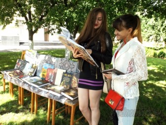 «Книжный пикник» устроили в Гродно