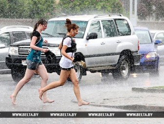 Кратковременные дожди ожидаются 20 июля в Беларуси