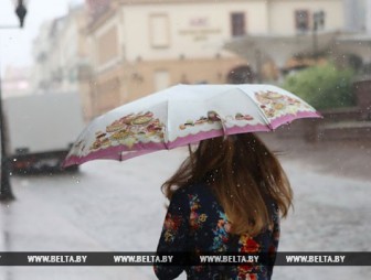 Дождливо будет в выходные дни в Беларуси