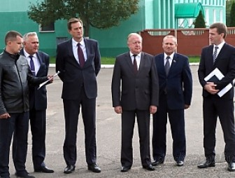 Первый заместитель главы Администрации Президента Республики Беларусь Максим Рыженков  посетил  Вороновский район