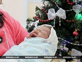 В Беларуси 1 января родилось уже около 90 малышей