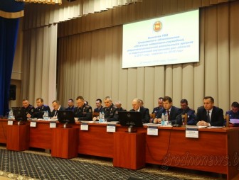 Министр внутренних дел Игорь Шуневич: «Законопорядок в Гродненской области – на должном уровне»