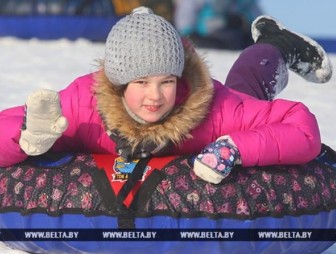 Международный день снега отметили в 'Коробчицком Олимпе'
