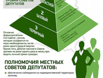 Инфографика: Как работают местные Советы депутатов