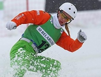 Белорусская фристайлистка Анна Гуськова вышла в олимпийский финал в лыжной акробатике