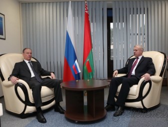 Станислав Зась и Николай Патрушев обсудили вопросы сотрудничества в сфере безопасности
