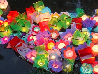 В парке имени Жилибера в Гродно запустят водные фонарики и засияют волшебные шары