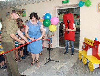 В Мостах открылся мини-центр по безопасности