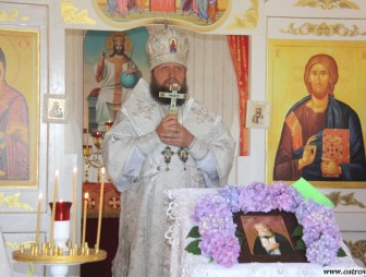 Епископ Лидский и Сморгонский Порфирий освятил храм-часовню на БелАЭС