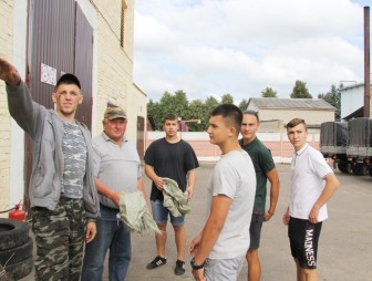 Первого августа  в Мостовском районе  отметили День белорусских студенческих отрядов