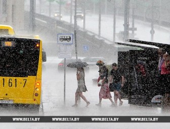 В Беларуси в выходные жара спадет и пройдут кратковременные дожди