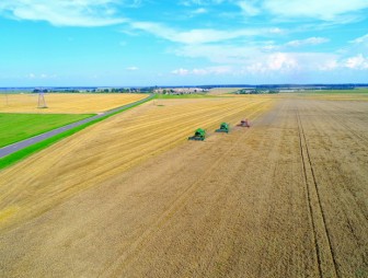 В ЗАО «Гудевичи» завершена уборка урожая 2018 года