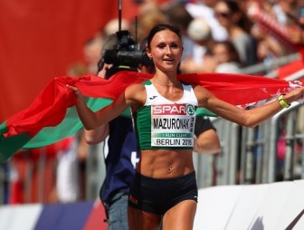 Белоруска Ольга Мазуренок завоевала золотую медаль в марафоне на ЧЕ в Берлине
