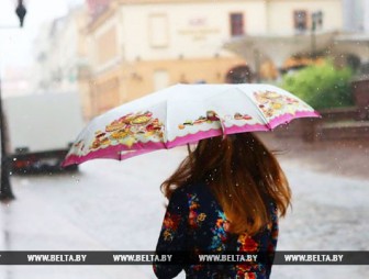 Кратковременные дожди пройдут в западных и центральных районах Беларуси 26 августа