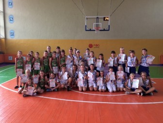 Юные баскетболисты Мостовщины завоевали третье место в первенстве области