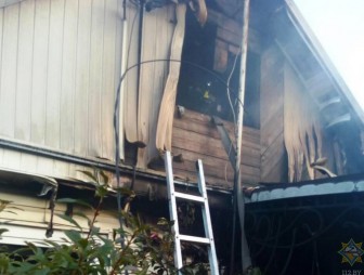 В Гродно из-за электрической плиты едва не сгорел дом
