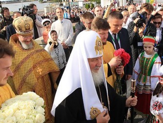 Патриарх Московский и Всея Руси Кирилл сегодня приедет в Беларусь