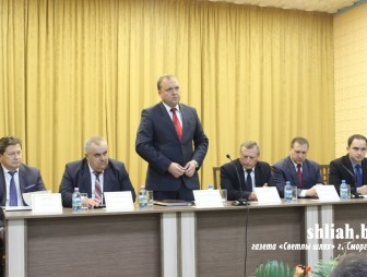 Пасяджэнне калегіі Міністэрства ЖКГ Рэспублікі Беларусь прайшло ў Смаргонскім раёне