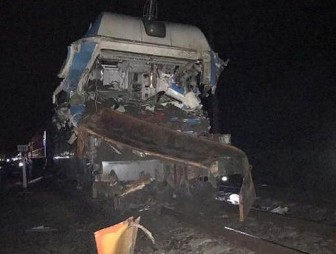 Три белоруса пострадали при столкновении поезда Минск-Адлер с грузовиком в Краснодарском крае